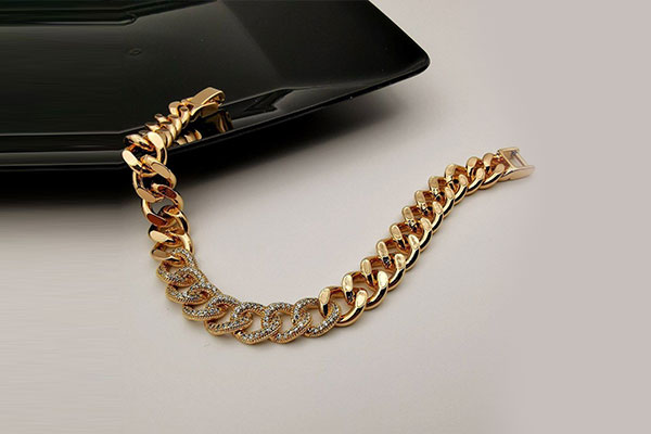 گوشواره اویز با سنگ نیمه قیمتی